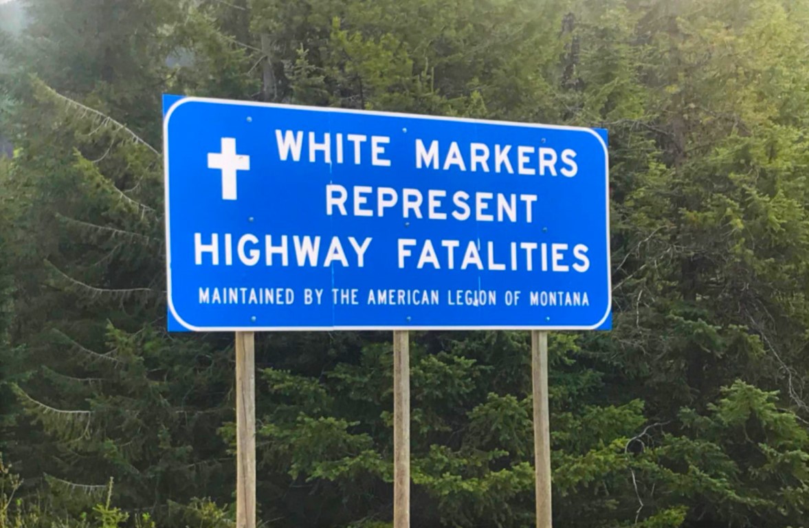 FMP 9 highway sign