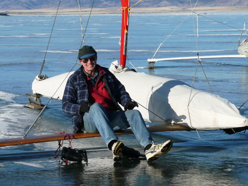 ice sailing