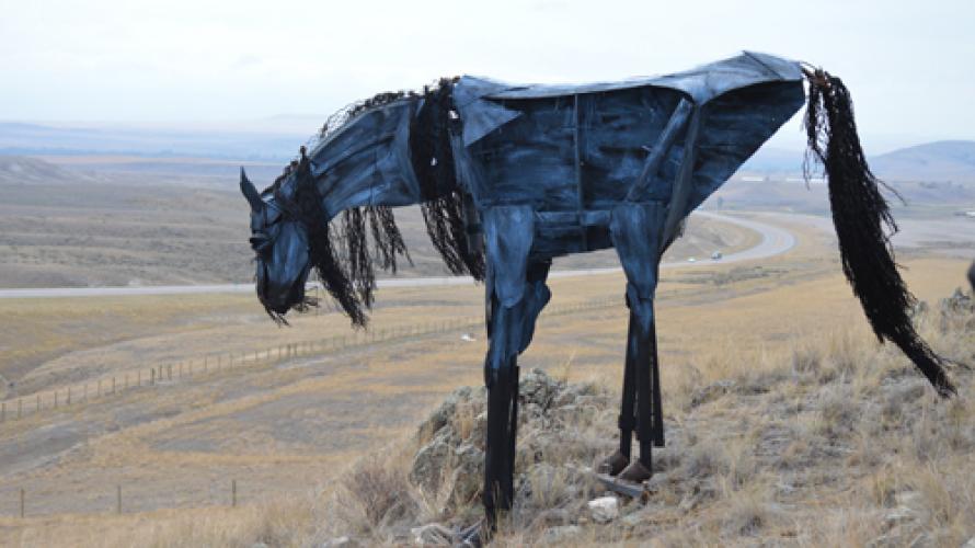 Montana Horse Sculpture