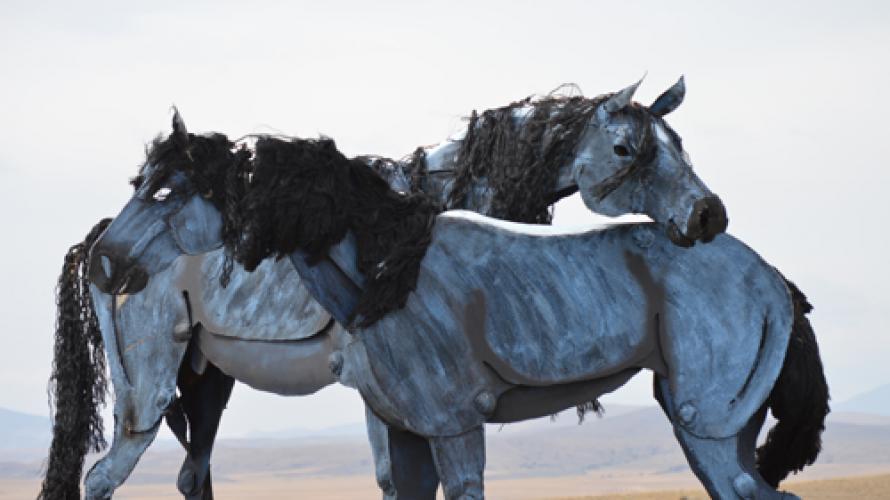 Montana Horse Sculptures 2