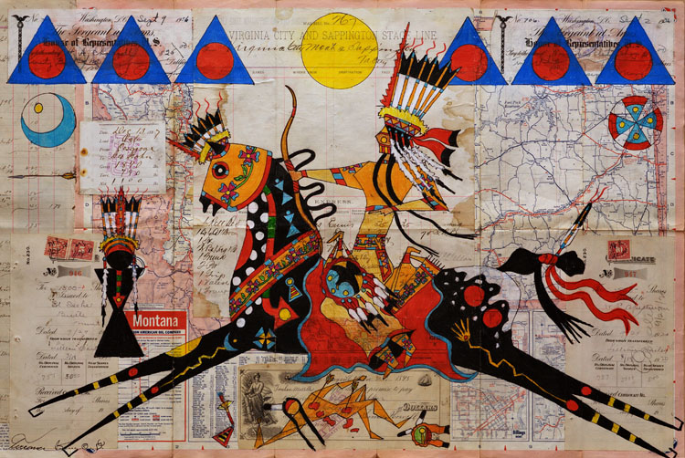 Keeping Accounts: Ledger Artists Celebrate the Blackfeet in Montana