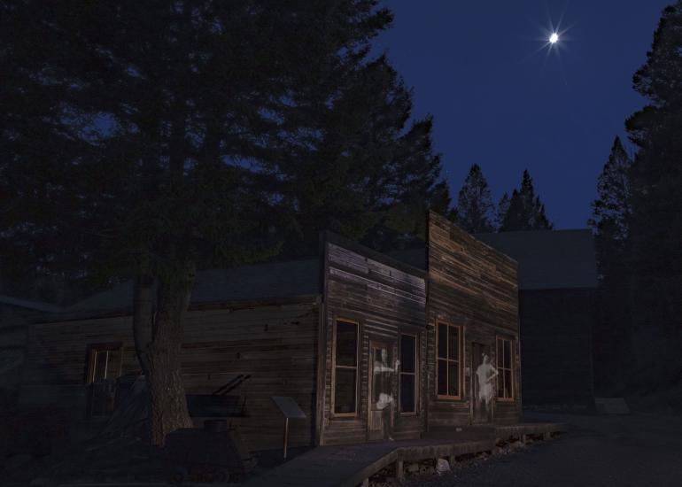 Night Time in Garnet | Photo by Doug Stevens