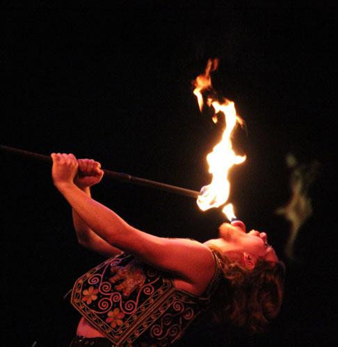 Butte Magic Fire eating