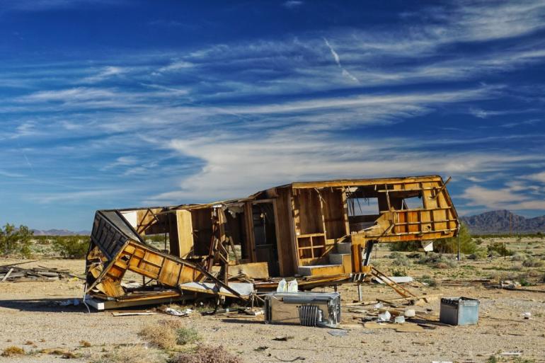 Abandoned RV