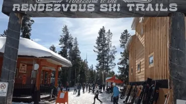 Drew’s Ski Race, West Yellowstone