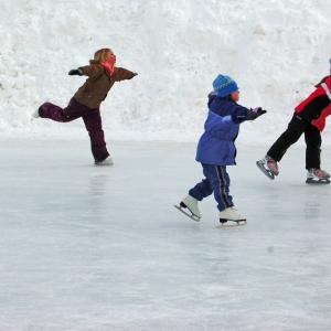 ice skating in Montana